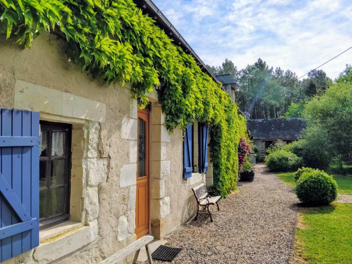 Traditional Longere Farmhouse At La Fortinerie Mouliherne Εξωτερικό φωτογραφία